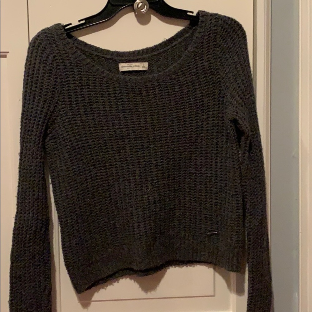 Dark gray sweater